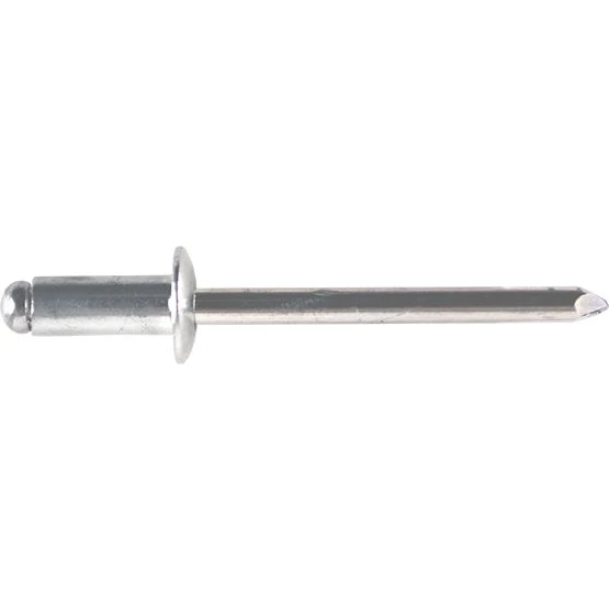 Open End Rivet Dome Head Aluminum 3/16
